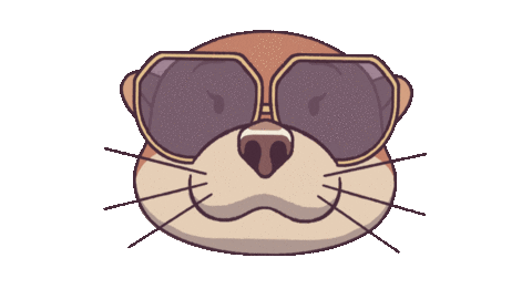 Happy Sunglasses Sticker by Aurélien Fernandez