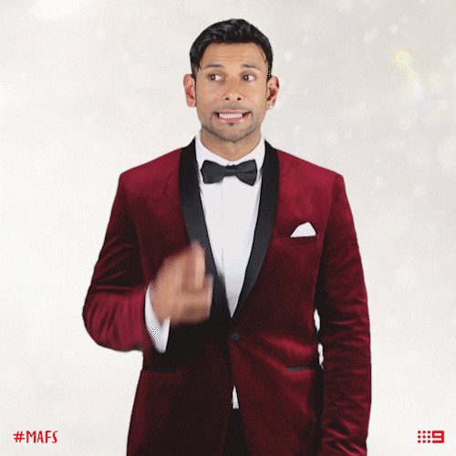 channel 9 dino GIF by Married At First Sight Australia