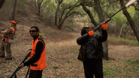 Parks And Recreation Gun GIF by PeacockTV