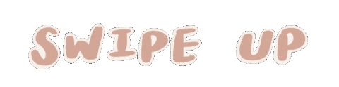 Pink Swipe Up Sticker