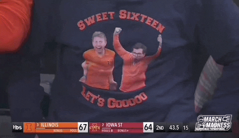 Sweet 16 Sport GIF by NCAA March Madness