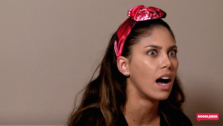 Shock What GIF by Gogglebox Australia