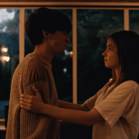 Alex Lawther Kiss GIF by The End Of The F***ing World