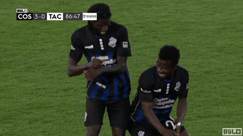 soccer celebration GIF by USL