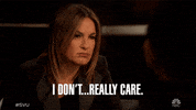 I Dont Really Care Season 20 GIF by Law & Order