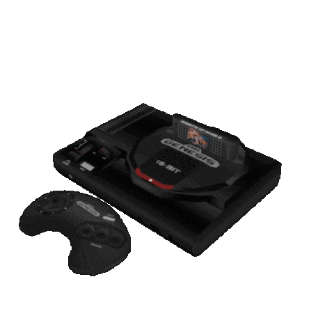 VanDammaged giphyupload 90s videogames sega Sticker