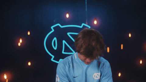 Look Up University Of North Carolina GIF by UNC Tar Heels