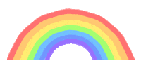 Rainbow Blinking Sticker