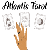 atlantistarot tarot atlantis tarot atlantistarot Sticker