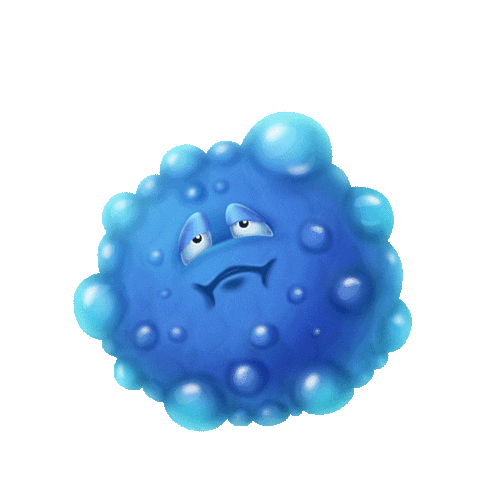 nutriliterussia giphyupload monsters insomnia bacteria Sticker