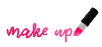 Make Up Lipstick Sticker