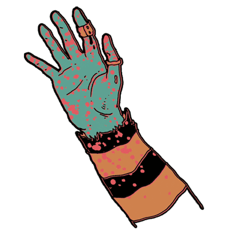 Wave Zombie Sticker by Bear Hands