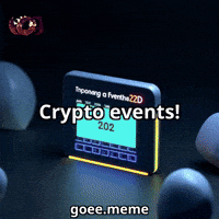 Crypto Events GIF by Goeememe