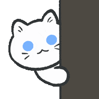 jindaychen cat meow there are you there Sticker