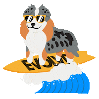Dog Evolve Sticker by Sunshine Mills