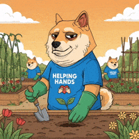 Shiba Inu Garden GIF by Doge Pound