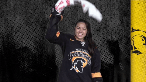 University Of Waterloo Hockey GIF by Waterloo Warriors