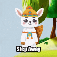Walking Step Away GIF by Llamaozi