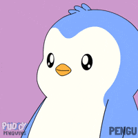 I Love You Wow GIF by Pudgy Penguins