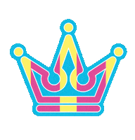 Pink Disney Sticker by CrownedAthletics