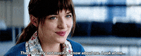 Dakota Johnson Fifity Shades Of Grey GIF