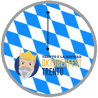 OktoberfestTrento bier clock coming soon fest Sticker