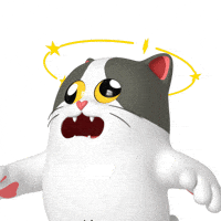 Cat No GIF by Liberty Cats Emojis