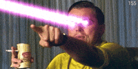 Look Pointing GIF