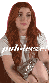 Puh-Leeze Sticker by Caylee Hammack