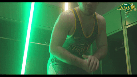 North Dakota State Wrestling GIF by NDSU Athletics