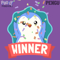 Winning Well Done GIF by Pudgy Penguins