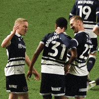 Happy Group Hug GIF by MillwallFC