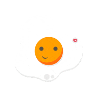 Sunny Side Up Smiling Sticker by werbeagentur eiring