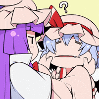 Remilia Scarlet Patchouli Knowledge GIF