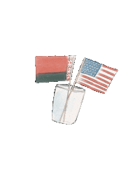 Klopotkat russian flags american flag belarus Sticker