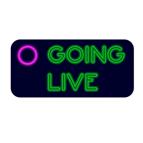 Going Live Sticker by RICOgroupfitness