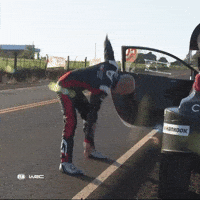 Stretching Warm Up GIF by FIA World Rally Championship