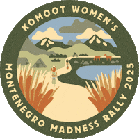 Komoot Womens Rally Sticker by komoot