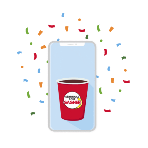 Deroule Pour Gagner Sticker by TimHortons