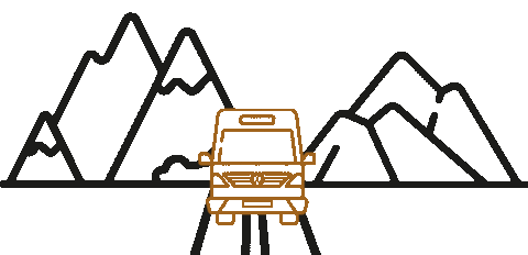 Mountains Dvl Sticker by Dream PRO