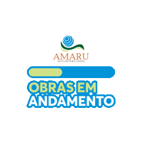 amarusustentabilidade amaru amaru sustentabilidade amarusustentabilidade obras em andamento amaru Sticker