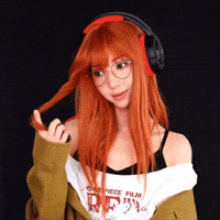 Beautiful Girl Flirting GIF