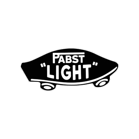 Pabst Blue Ribbon Beer Sticker by Pabst Light