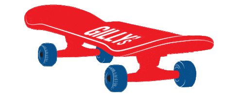 drinkgillys giphyupload skate skateboard american Sticker
