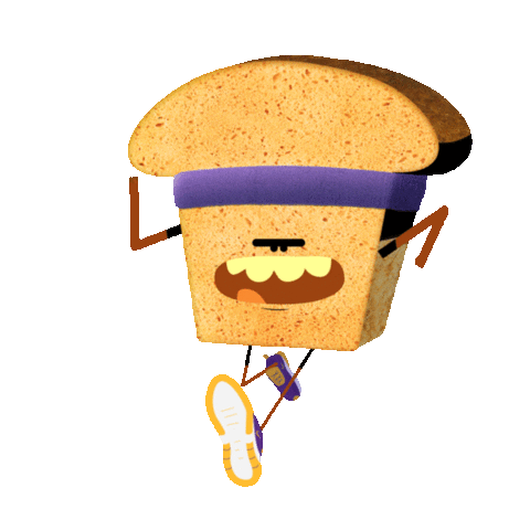 Animation Running Sticker by ilustraz