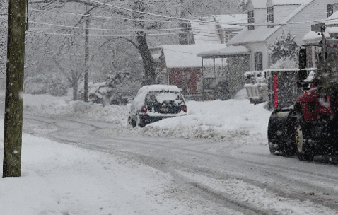 jwardgif giphygifmaker snowstorm snowplowing red bank nj GIF