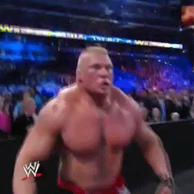 Going Crazy Brock Lesnar GIF by WWE