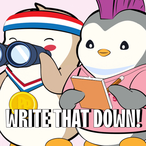 Study Studying GIF by Pudgy Penguins