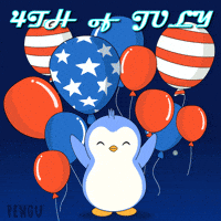 United States Party GIF by Pudgy Penguins