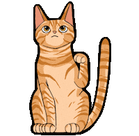 Gattone Sticker by Stefano Cavada
